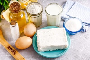 Блинный торт с творожным сыром