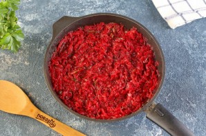 Борщ без капусты с солеными огурцами