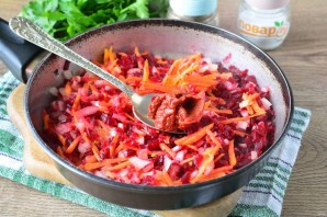 Борщ из красной капусты