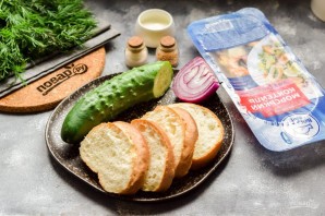 Бутерброды с морепродуктами Бутерброды с морепродуктами