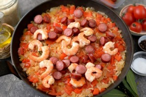 Джамбалайя с креветками