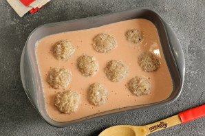 Ежики из индейки с рисом