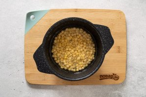 Гороховый суп с тофу