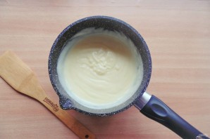 Грушевый пирог с заварным кремом