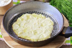 Кабачковый торт с плавленым сыром