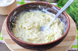 Кабачковый торт с плавленым сыром