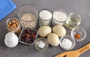 Кекс из амарантовой муки