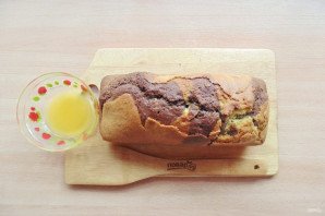 Кекс с сиропом