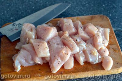 Куриный суп с арахисовой пастой