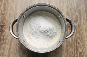 Лимонный поссет