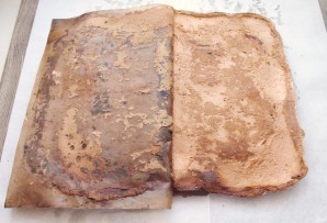 Меренговый рулет со сливками