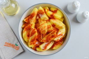 Мясо с картошкой в духовке