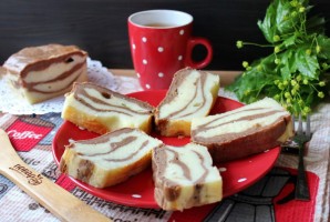 Мраморный чизкейк