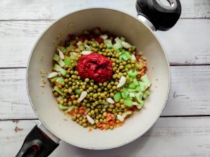 Овощное соте с рисом