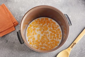 Овсяная каша с тыквой в мультиварке