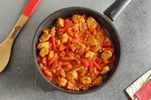 Паприкаш из индейки