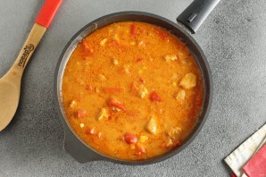 Паприкаш из индейки