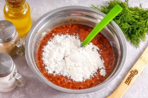 Печеночные оладьи с картофелем