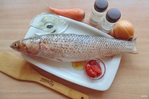 Пеленгас в томатном соусе в духовке