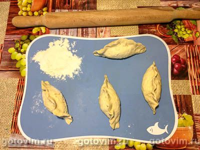 Пирожки с горохом на пару Пирожки с горохом на пару