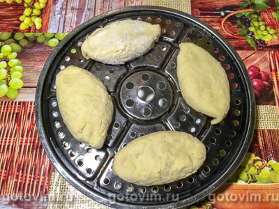 Пирожки с горохом на пару Пирожки с горохом на пару