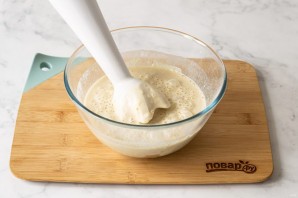 Постные блины с бананом Постные блины с бананом