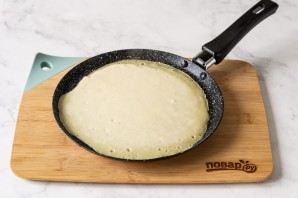 Постные блины с бананом Постные блины с бананом