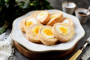 Рулет из куриной шкурки Рулет из куриной шкурки