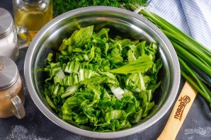 Салат из пекинской капусты