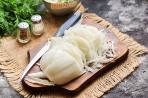 Салат из пекинской капусты с курицей Салат из пекинской капусты с курицей