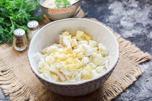 Салат из пекинской капусты с курицей Салат из пекинской капусты с курицей