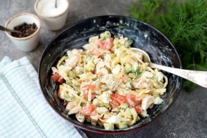 Салат "Нежный" с курицей