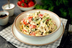 Салат "Нежный" с курицей