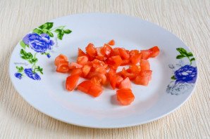 Салат с мидиями и овощами Салат с мидиями и овощами