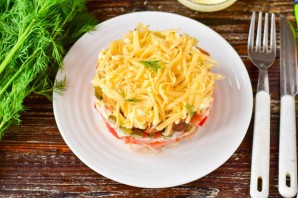 Салат "Сугроб здоровья" Салат "Сугроб здоровья"