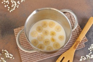 Шоколадно-банановый мусс