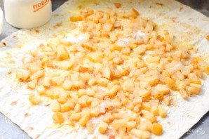 Штрудель с грушами из лаваша Штрудель с грушами из лаваша