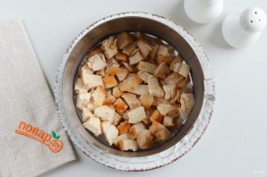 Слоеный салат из курицы