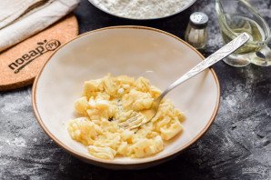 Сырники с бананом без яиц Сырники с бананом без яиц