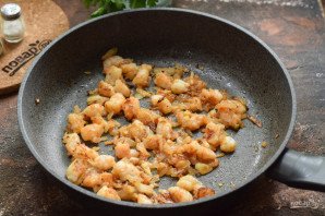 Тальятелле с креветками в сливочном соусе