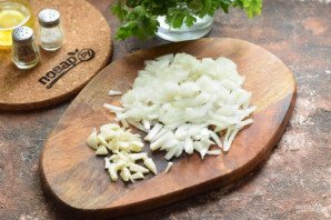 Тальятелле с креветками в сливочном соусе