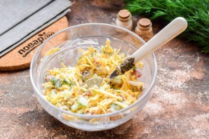 Тарталетки с беконом и сыром Тарталетки с беконом и сыром