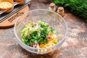 Тарталетки с беконом и сыром Тарталетки с беконом и сыром