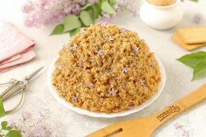 Торт "Муравейник" за 10 минут