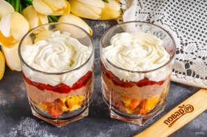 Трайфлы с вишней