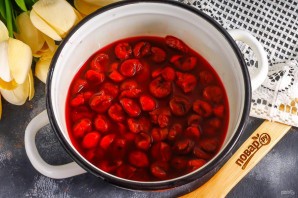 Трайфлы с вишней