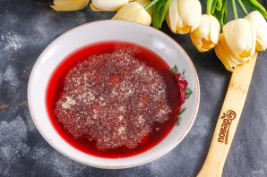 Вишневое компоте для торта