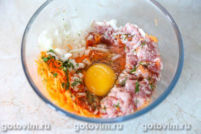 Запеканка из тертой картошки с мясными фрикадельками Запеканка из тертой картошки с мясными фрикадельками