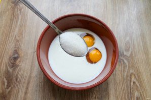 Блины с нутеллой и бананом