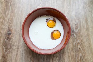 Блины с нутеллой и бананом